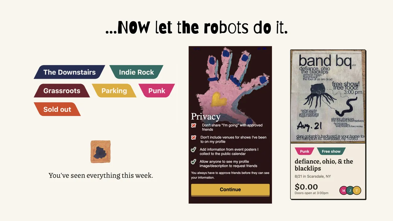 Now let the robots do it